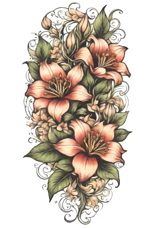 Belladonna Flower Blooming