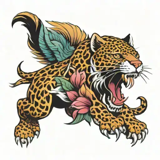 Half Jaguar Half Eagle