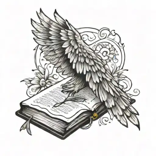 Book And Wings