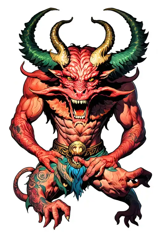 Michael Angelo And Demon