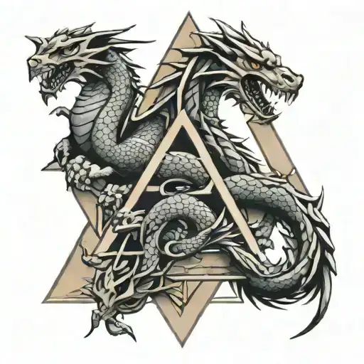 Triangle And Dragon