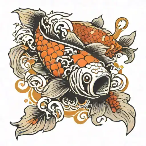 Photography And Koi Fish