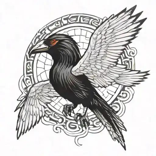 Itachi Uchiha Crow Flying