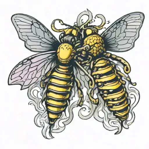 Good Vs Bad Honeycomb Female Shoulder And Upper Arm