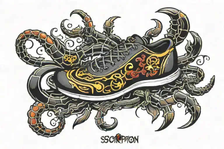 Scorpion Inside Shoe