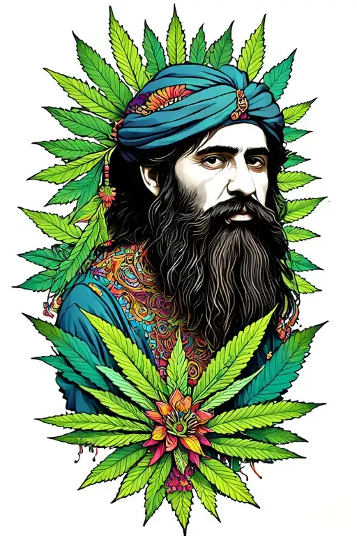 Ragneesh Osho Hippie Marijuana Psy Trance Traveller