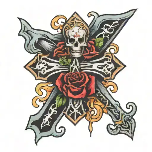 Cross With The Death Date Of May 2 2016