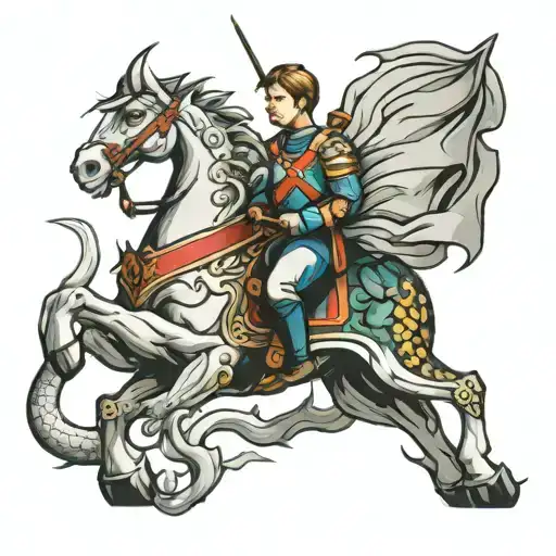 St George And Dragon