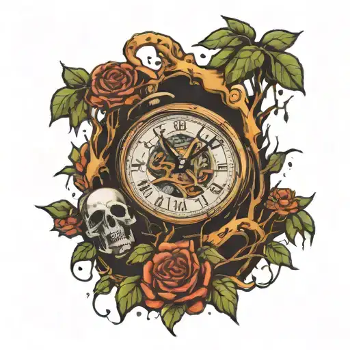 Trees Time Death Clock War Crying