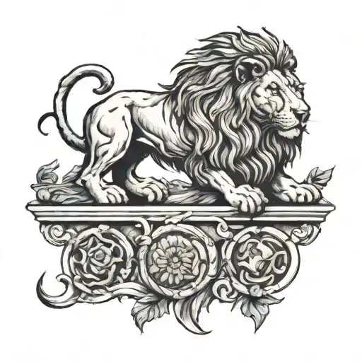 A Lonely Lion Rome And History