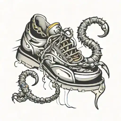 Scorpion In Shoe