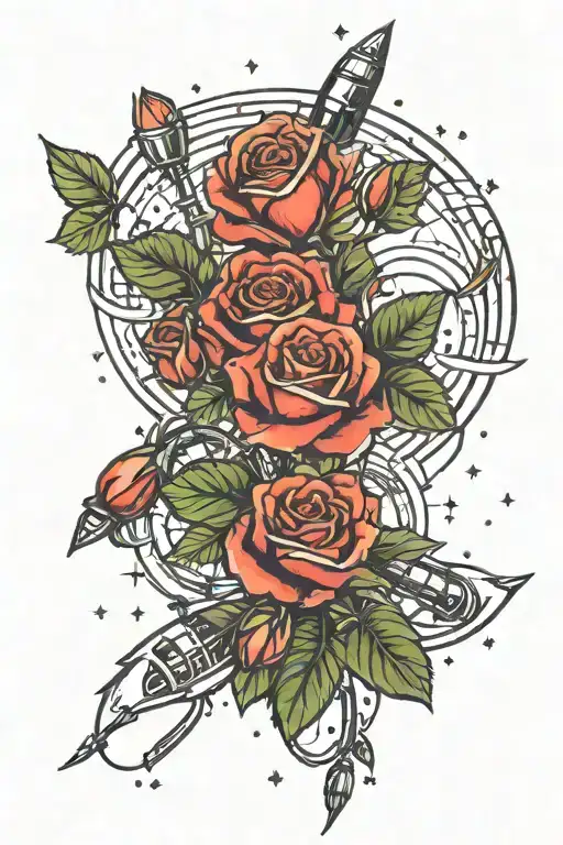 Roses Space Themed