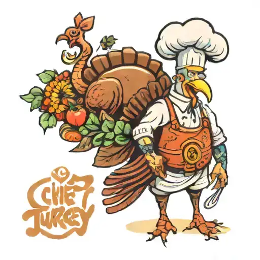 Chef And Turkey