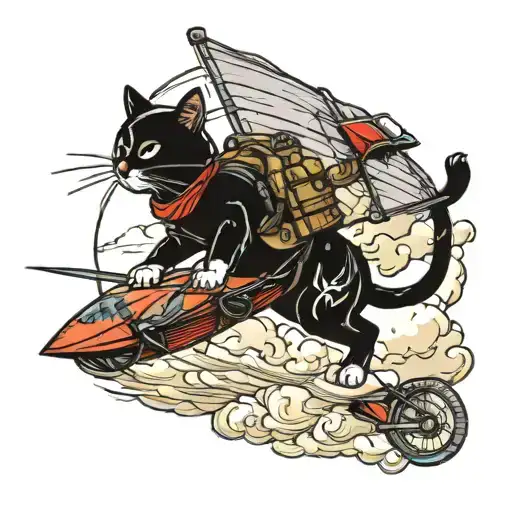 Cat Paragliding Guy