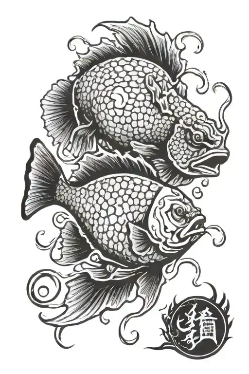 Scorpion Fish Yin Yang