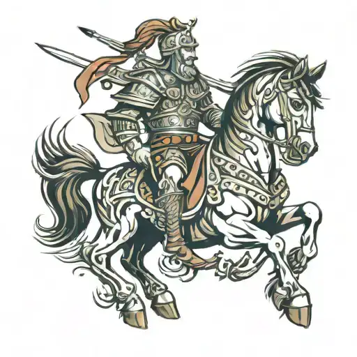Royal Gibraltar Regiment Barbarian Warrior Riding