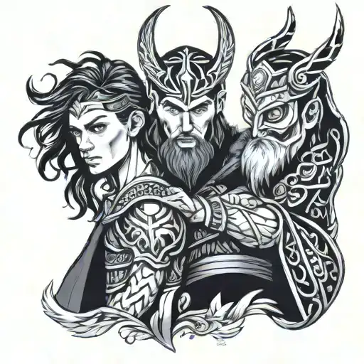 Balder And Loki Norse Mythology