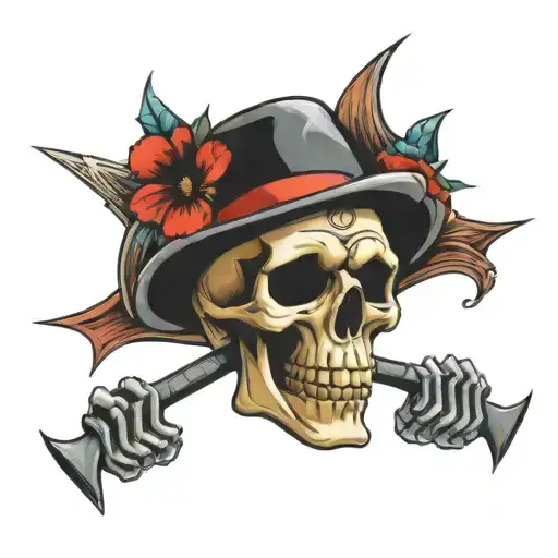 Music Skull Metal Music