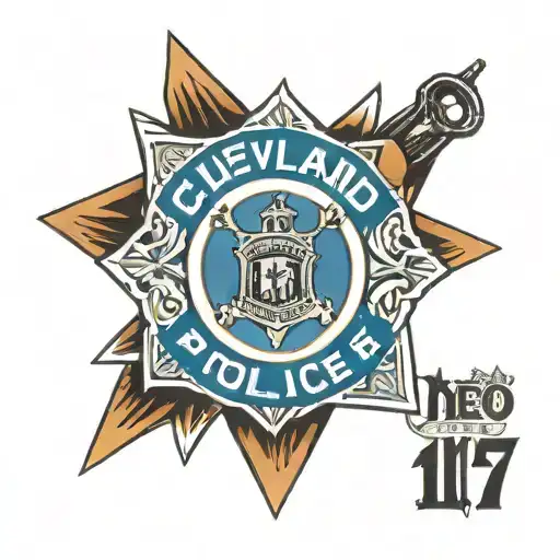 Cleveland Police Badge Number 1176