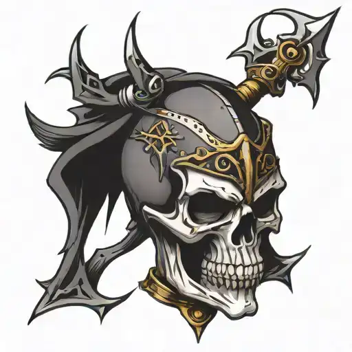 Skull Knight Harley Davidson