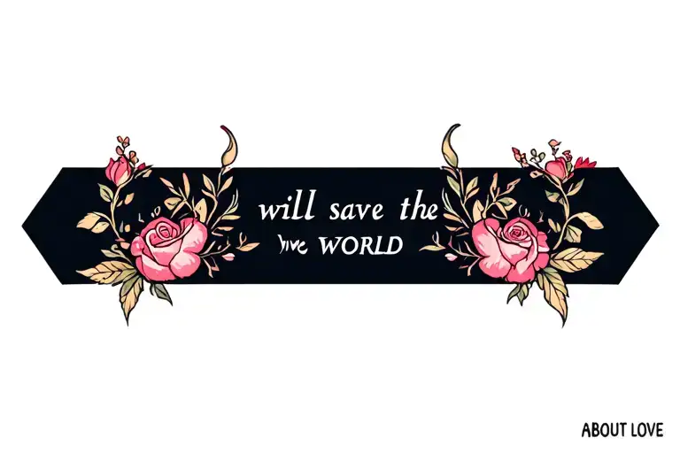 Love Will Save The World - Simbols About Love