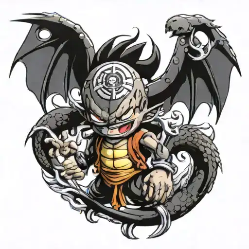 Pokemon Dragon Ball One Piece