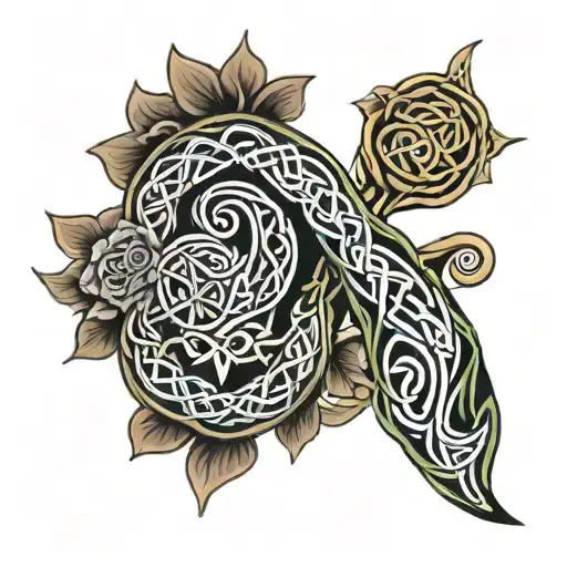 Celtic Lower Arm Sleeve