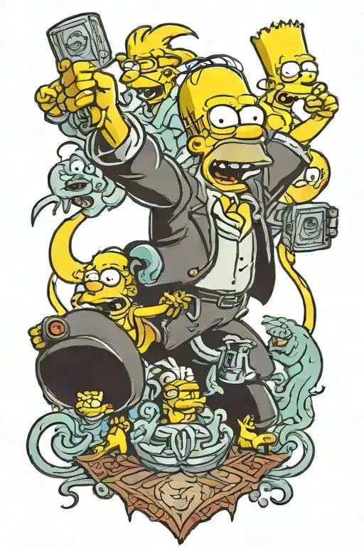 Simpsons Cartoon