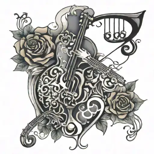 Psychology And Music Intertwined Themed