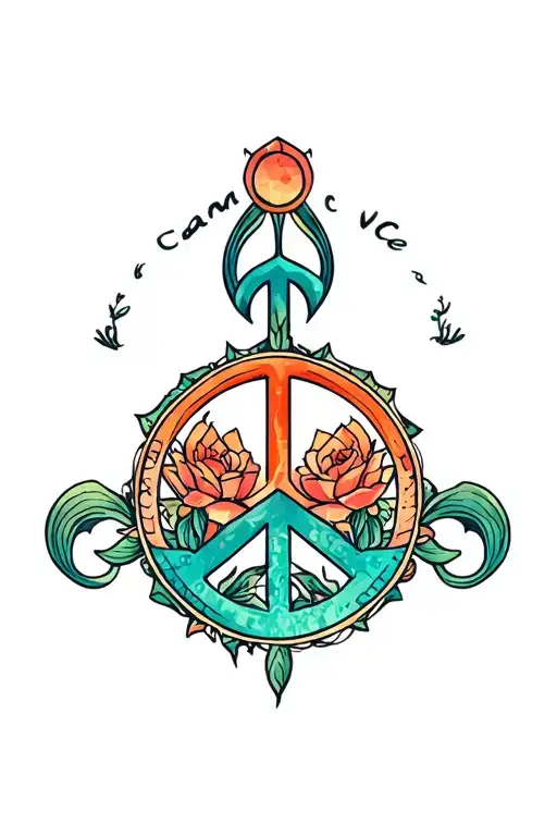 Peace Calm Love Symbol