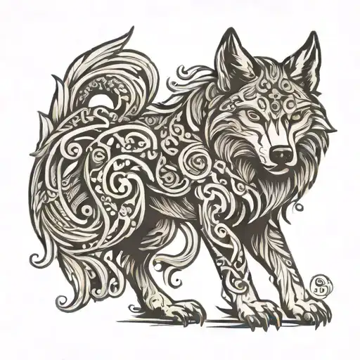 Old Slavonic Wolf