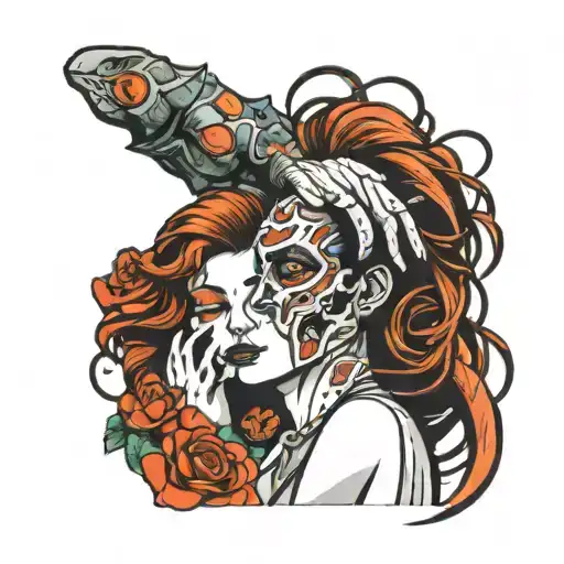 The Guy Grabbed The Girl By The Hair