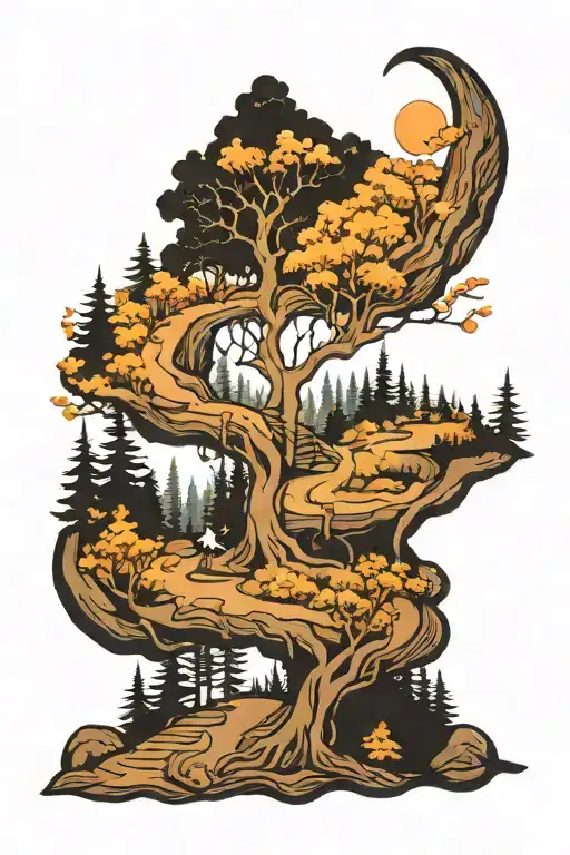 Forest Trail Winding