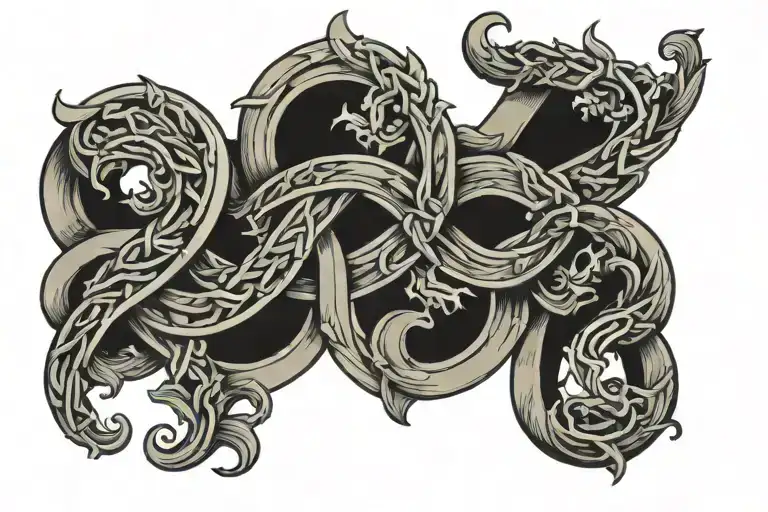 Italian Symbol Intertwined