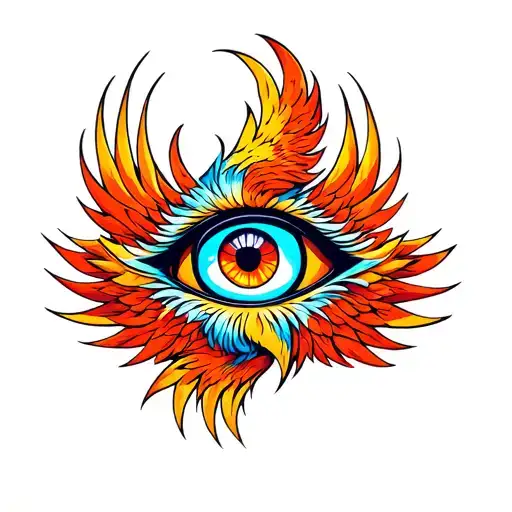 Phoenix And All Seeing Eye