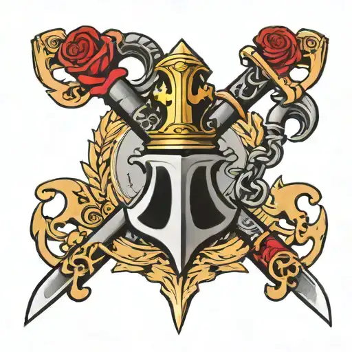 Axe Hammer Sword Anchor