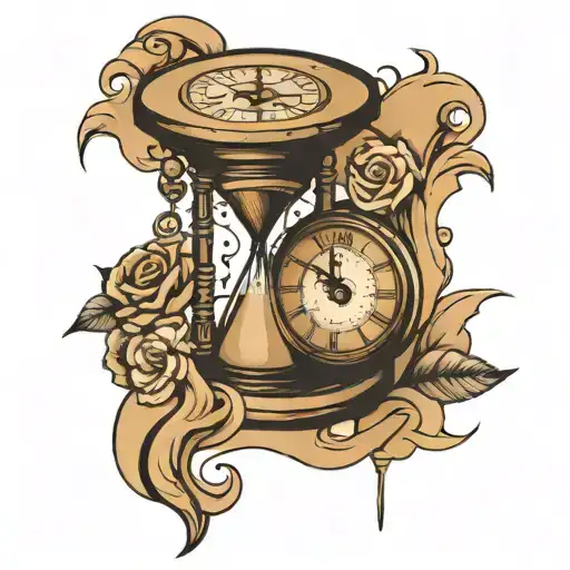 Time And Sand Clock