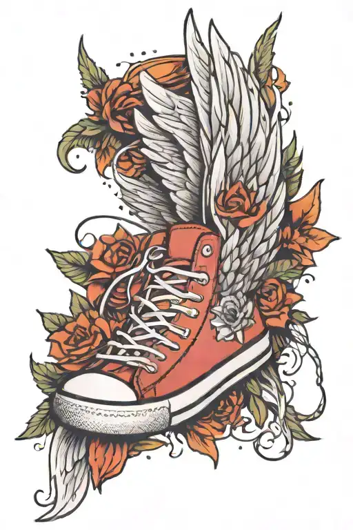 Converse With Angel Wings