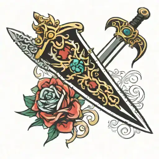 Rohan Sword Inside A Coronet