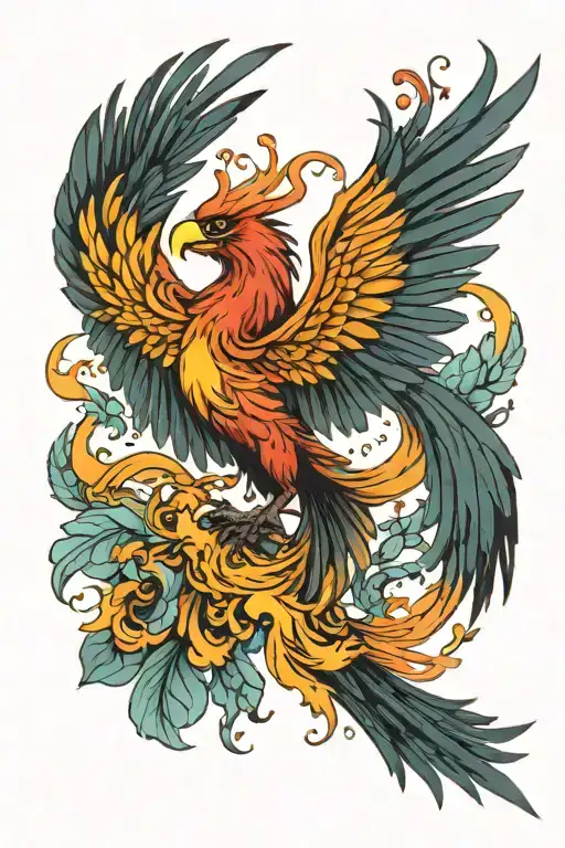 Flying Phoenix Emerging