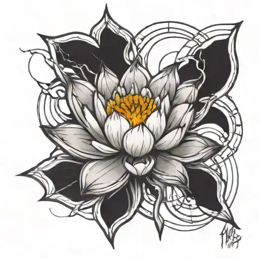 Shattered Light Bulb Lotus