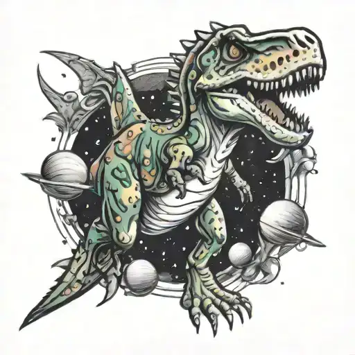 Dino And Space Themed