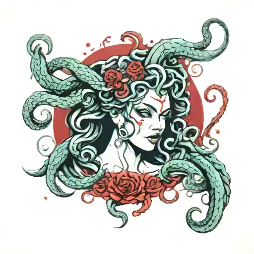 Medusa And Blood