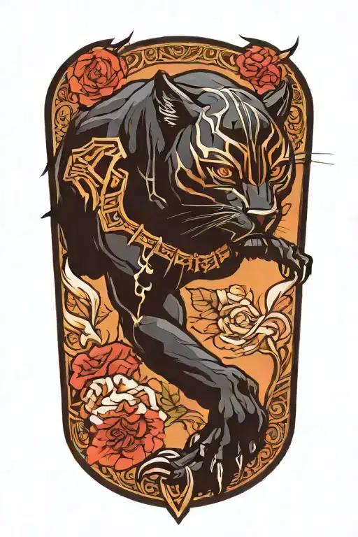 Black Panther Walking