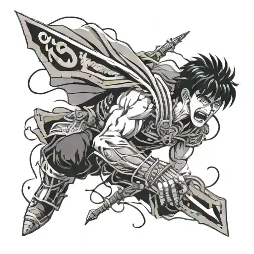Guys From Berserk Anime Character