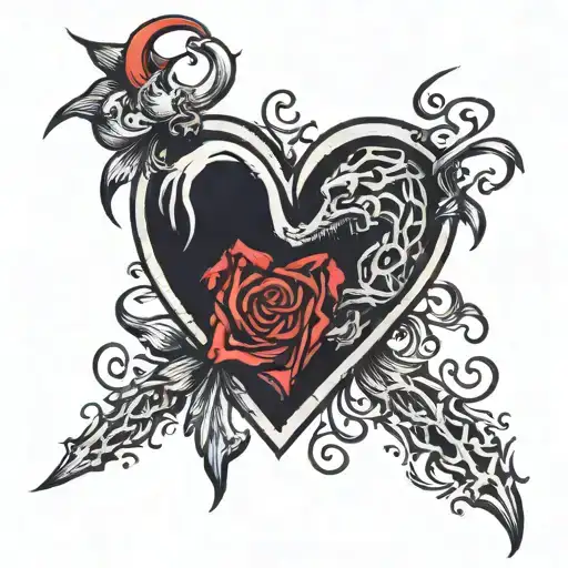 Love Betrayal Heart Fight