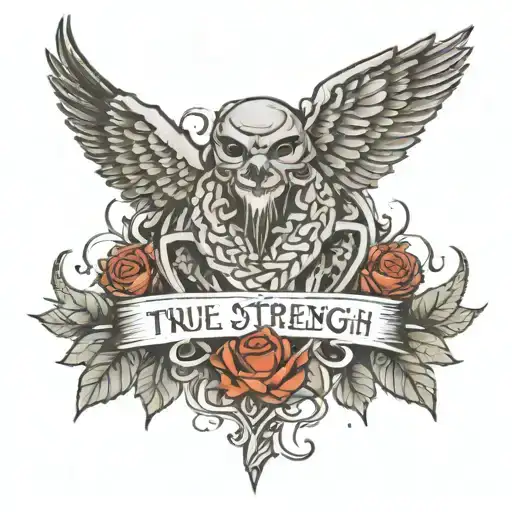 True Strength Is Standing When Everyone Else Thinks You're Going To Fall