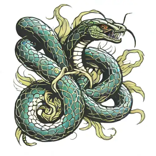 Snake Scorpion Fight