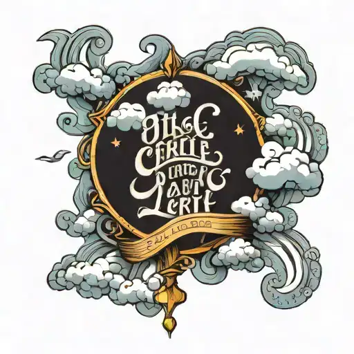 Bible Verse And Clouds