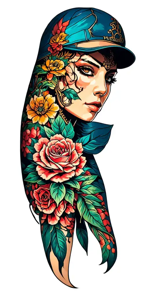 Nyc Full Sleeve Tattoo Depicting